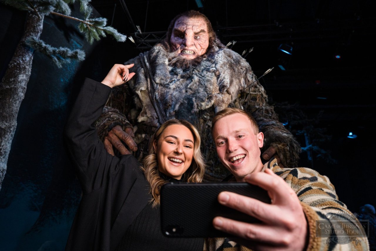 photo opportunities inside the game of thrones studio 